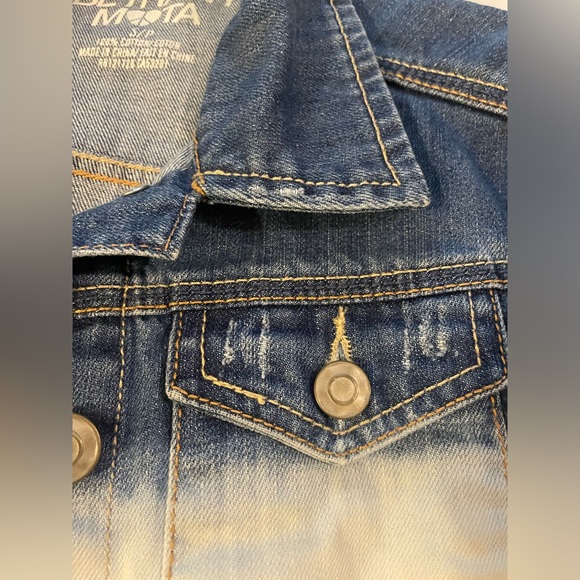 Bethany Mota ❤️ Cropped Faded Jean Jacket P/S with a FREE XS FAMILY TANK 👀 - Picture 10 of 14